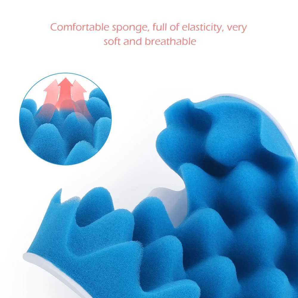 Neck shoulders relaxation spinal nerve stretching support neck muscle tension relief stiffness chronic pain W240819