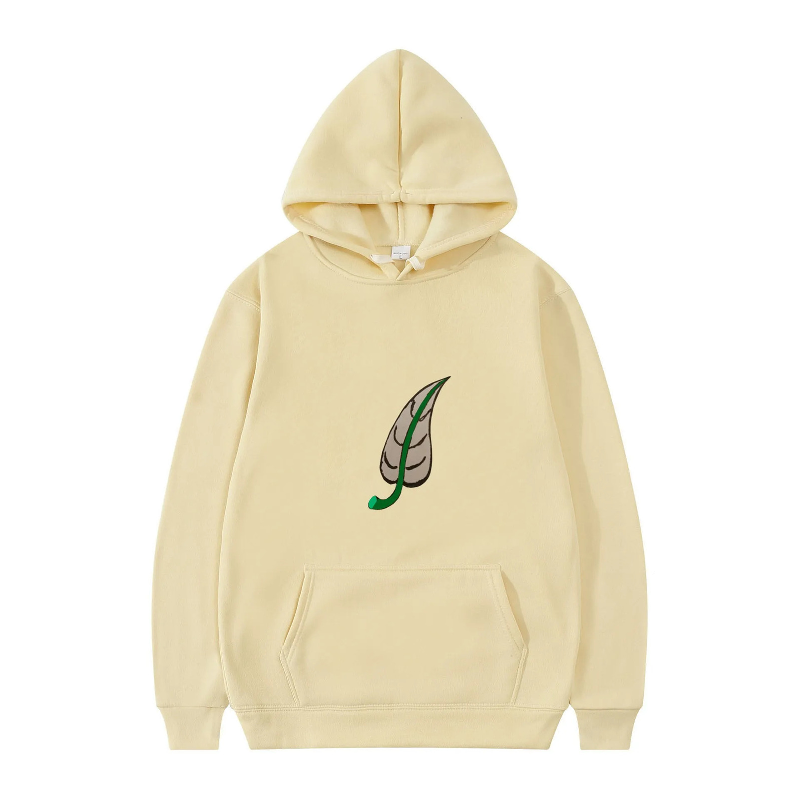 European and American fashion trends men women solid color hooded sweatshirt oversized autumn winter plus velvet casu 241011