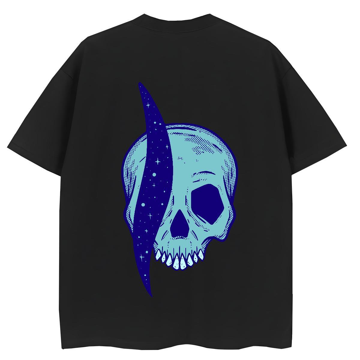 2024 Designer T shirt 230g 100% Cotton Breathable Spring Summer skull Tshirt for Man Woman Female Oversized L-4XL Top Tees