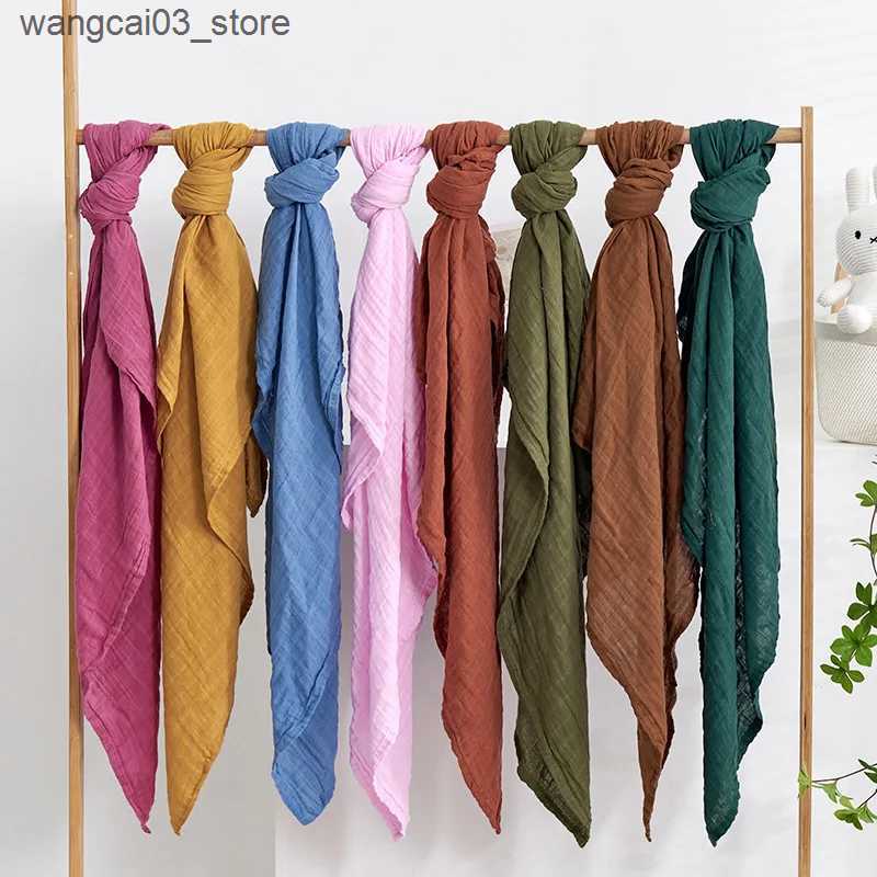 Blankets Swaddling Kangobaby #My Soft Life# 4pcs Set All Season Multifunctional Baby Muslin Swaddle Blanket Newborn Bath Towel Infant Wrap Quilt L2409