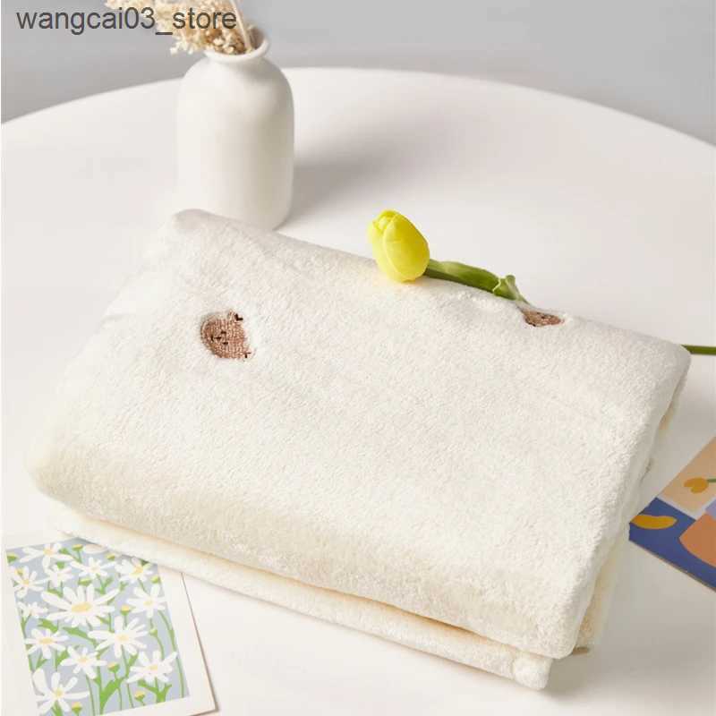 Blankets Swaddling Baby Winter Blanket for New Born Newborn Swaddle Stroller Infant Diaper Throw Blanket Fleece Bedding Baby Accessories Bedspread L24