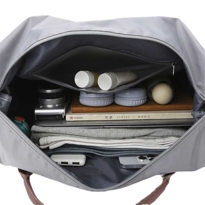 dry wet separation sports portable shoulder bag Yoga Fitness bag expandable travel bag 241015