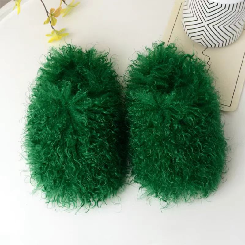 Fluffy Sandal for Women Winter Slipper Fur Warm Slides Flip Flop Flat Furry Outdoor Fashion Sandals