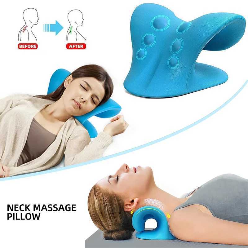 Neck shoulder stretching relaxation traction device hump corrector spinal alignment spinal alignment pain relief W240819