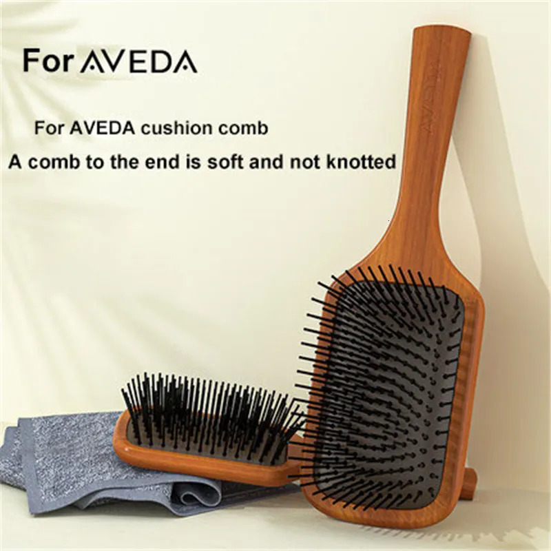 For Aveda Salon-Quality Hair Styling Gift Parts - Portable Air Cushion Massage Comb and Anti-Static Detangling Hairbrush Set 241011