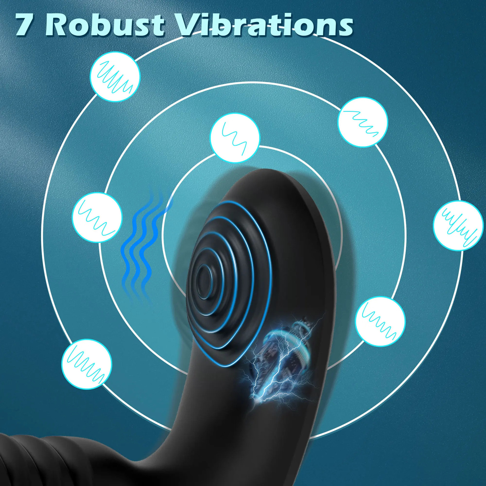 Stimulating prostate massager Bluetooth application vibrator suitable for men women 241009