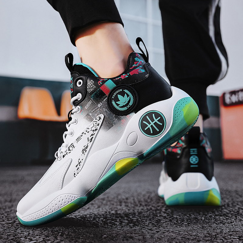 Spring Summer Men Fashion Sports Shoes Thick Bottom Basketball Shoes Running Casual Students Teenagers