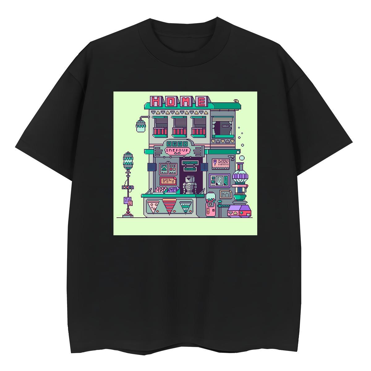 DIY T Shirts Women 230g Pure Cotton Short Sleeve O-Neck Sport robot Lady T shirt Nice Custom Print Oversized Tees