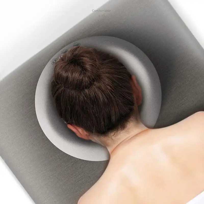 New soft massage facial relaxation memory foam relaxation head cradle head beauty salon facial pad suitable for spa U-shaped pad female W240819