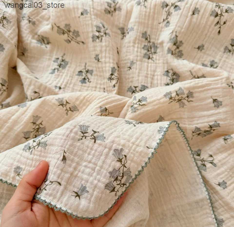 Blankets Swaddling Summer Muslin Swaddle Blankets Cotton Soft Baby Blanket For Boys Girls Newborn Baby Receiving Blanket Sleeping Cover Crib Quilts L2