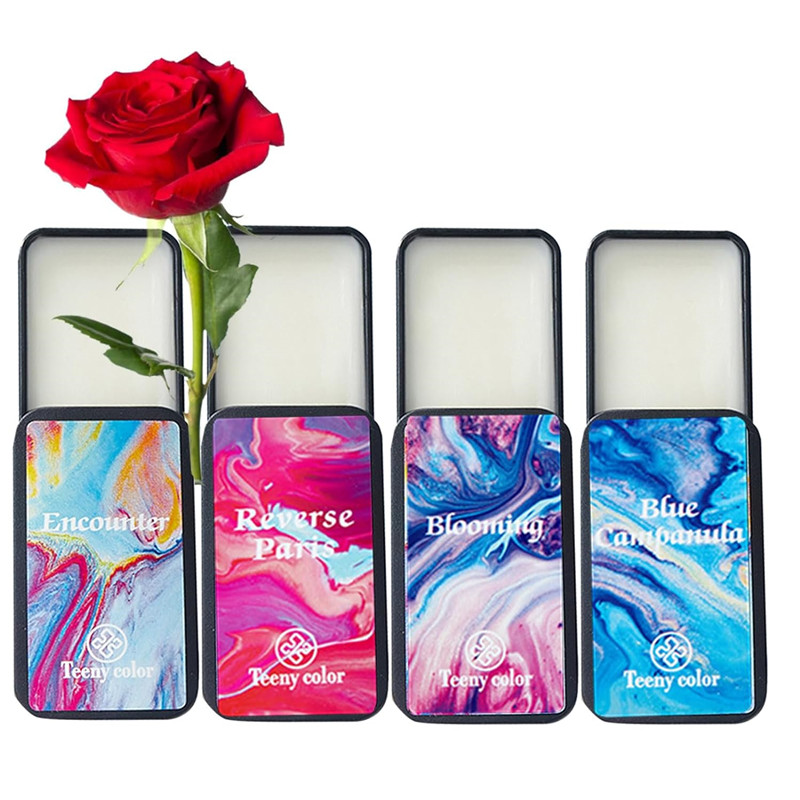 Solid Balm Solid Perfume Portable Pocket Balm Perfume Perfect for Travel Use Natural Fragrance Parfum for Men and Women