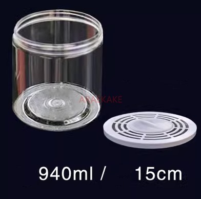 1450ml large transparent and breathable insect breeding jar insect pet reptile mosquito firefly breeding grasshopper jar bottle