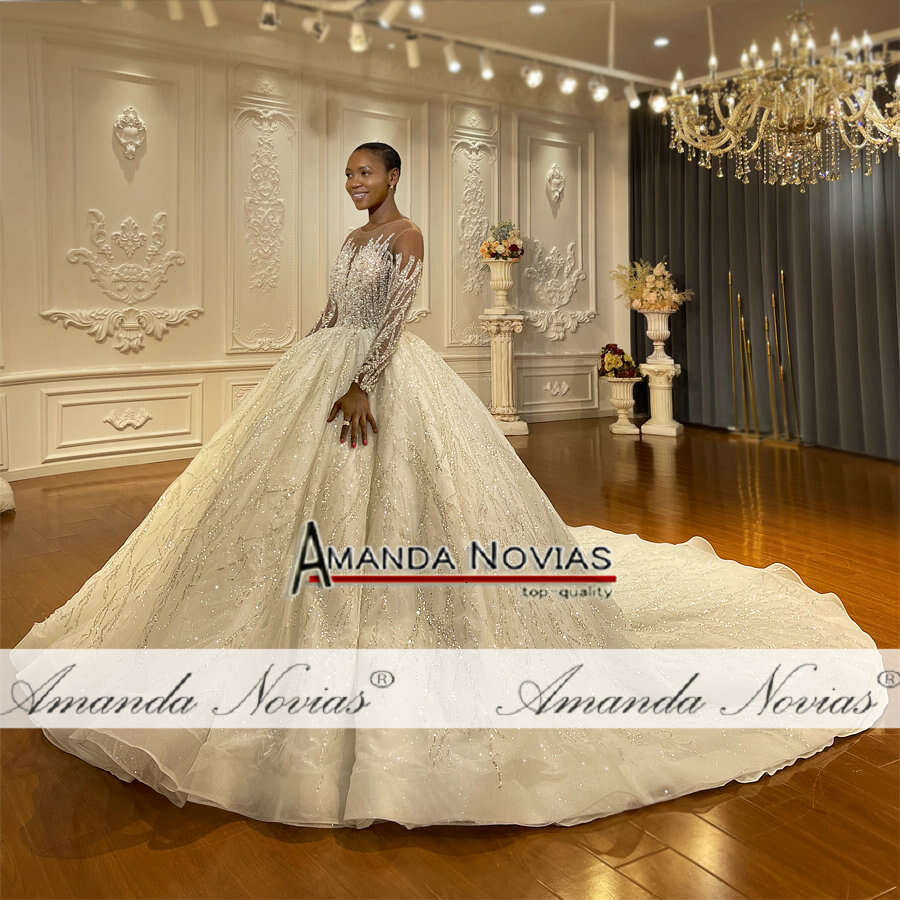 Fashion Design Wedding Gowns Real Sample