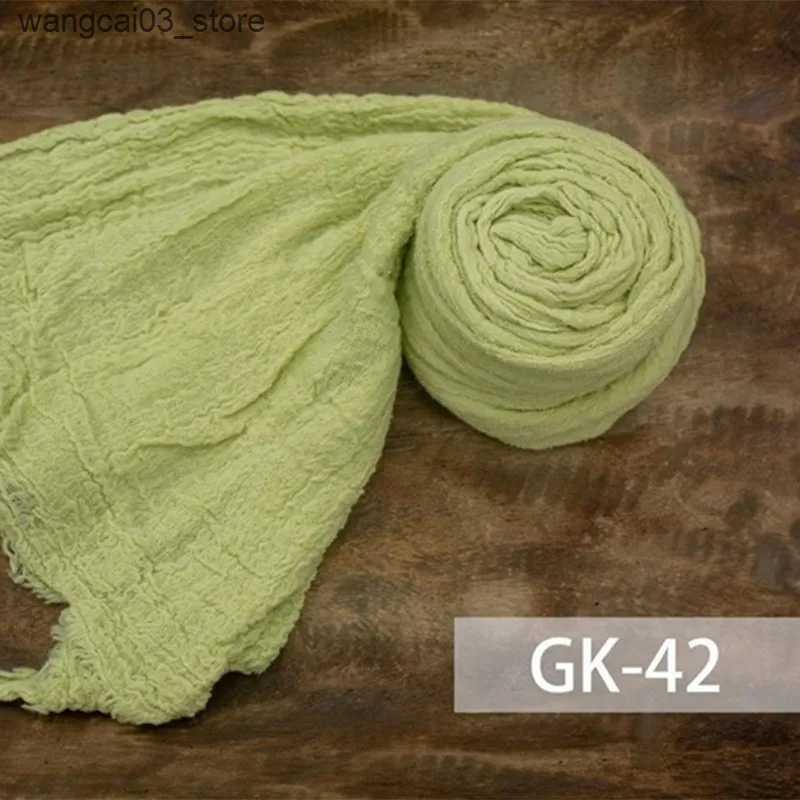 Blankets Swaddling Newborn Photography Props Wrap Blanket Soft Cotton Swaddling Baby Shoot Backdrop L240910