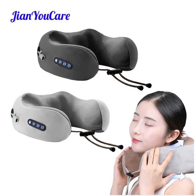 Home>Products>Portable U-shaped certificate vibration massager>Pillow heating 3D knee finger press massager Neck protector W240819