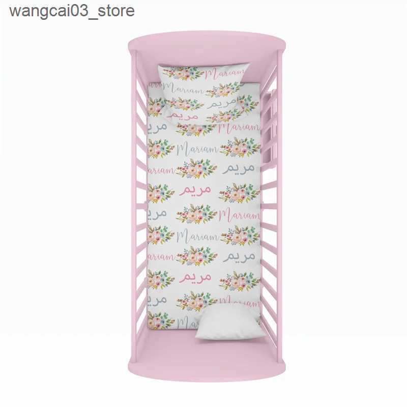 Blankets Swaddling Name Personalized Custom DIY Baby Crib Blanket Swaddling Baby Bedding Newborn Fleece Blanket Anniversary Birthday Gift L240910