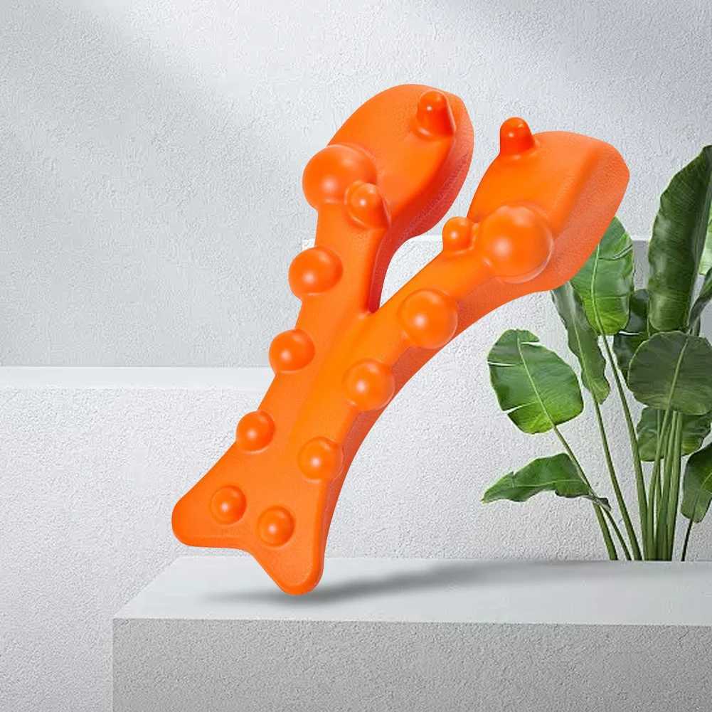 The Cervical Traction device is an ergonomic neck stretching massager and portable Cervical spinal massage pillow designed for the neck shoulders and 