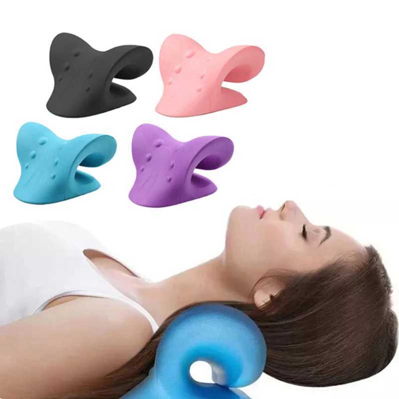 Cervical spine stretching neck and shoulder relaxor Cervical muscle relaxation traction device shoulder massage pillow spinal correction W240819