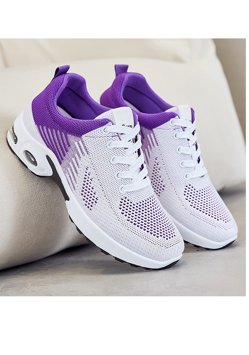 2024 Women's Sports Shoes Spring Women Casual Sneakers Outdoor Running Shoes Fashion Urltra Light Knit Breathable Shoe