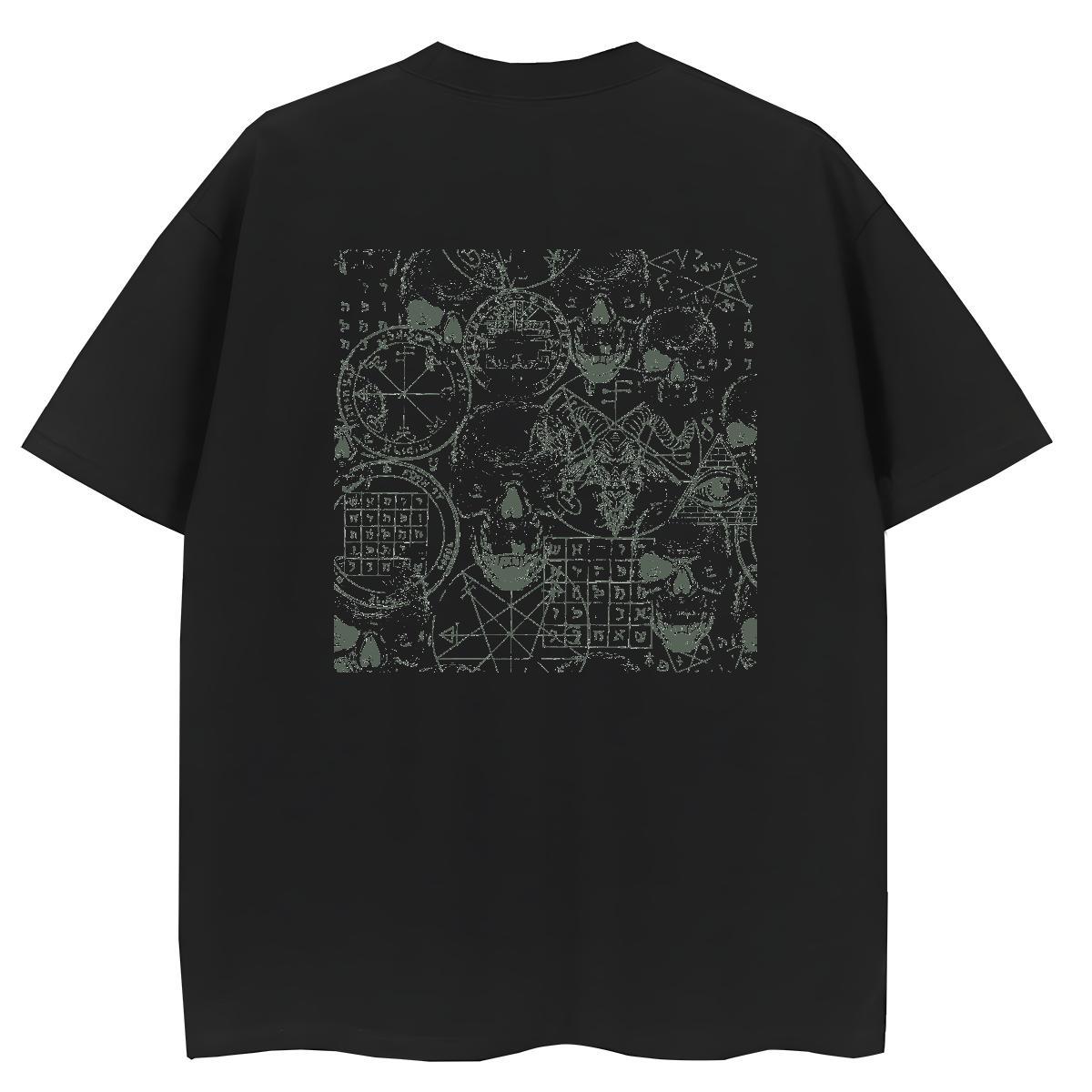 Factory Direct T Shirts Women 100% Cotton 230g Breathable Short Sleeve Hip Hop Street skull Womens Tshirts Brand Floral Print Tops