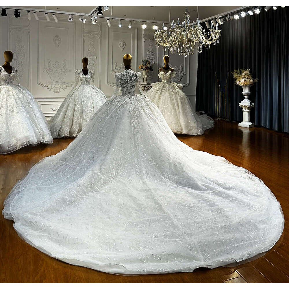 Amanda Novias Empire Long Sleeves Wedding Dress