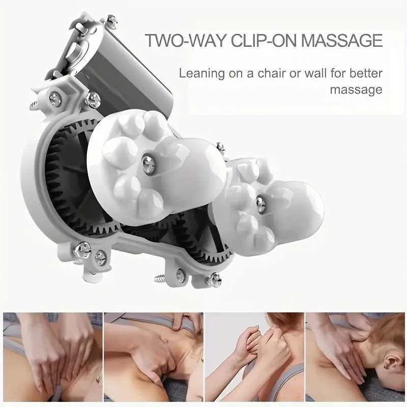 U-shaped electric neck massager relaxation multifunctional car home massage pillow rechargeable shoulder and neck massage pillow W240819