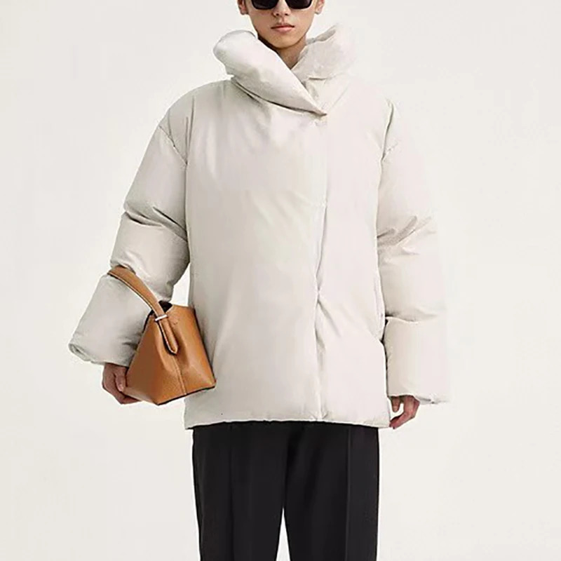 Womens loose jacket fashionable casual top high-quality warmth autumn and winter y2k 241009