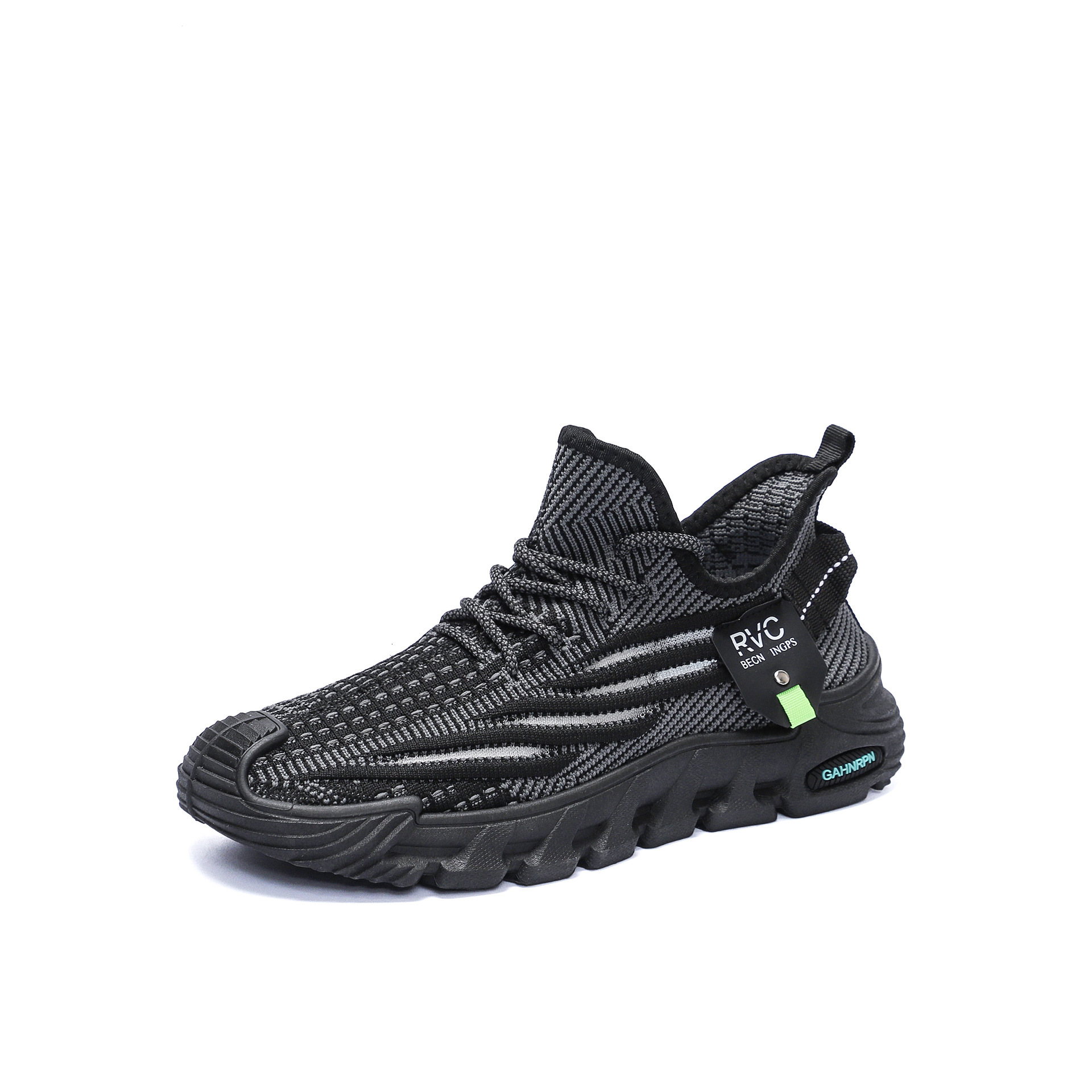 New Breathable Flyknit Mesh Dad Summer Fashion Casual Men's Student Lightweight Running and Sports Shoes