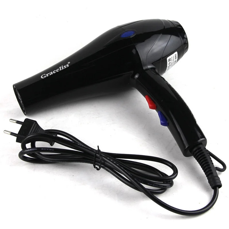 1800W 2100W 110V US or 220V EU Plug Cold Wind Professional Hair Dryer Blow dryer Hairdryer For Hair Salon for Household Use 241009