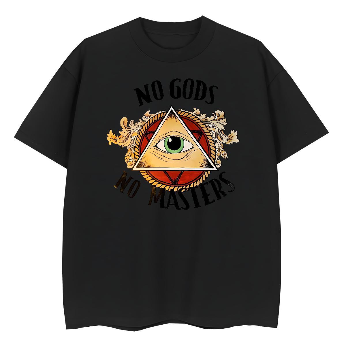 Designer T Shirt For Woman 230g Pure Cotton Round Neck Short Sleeve Outdoor eye of the devil Womens Tshirts Comfortable DIY Anime Printed Tee Shirt