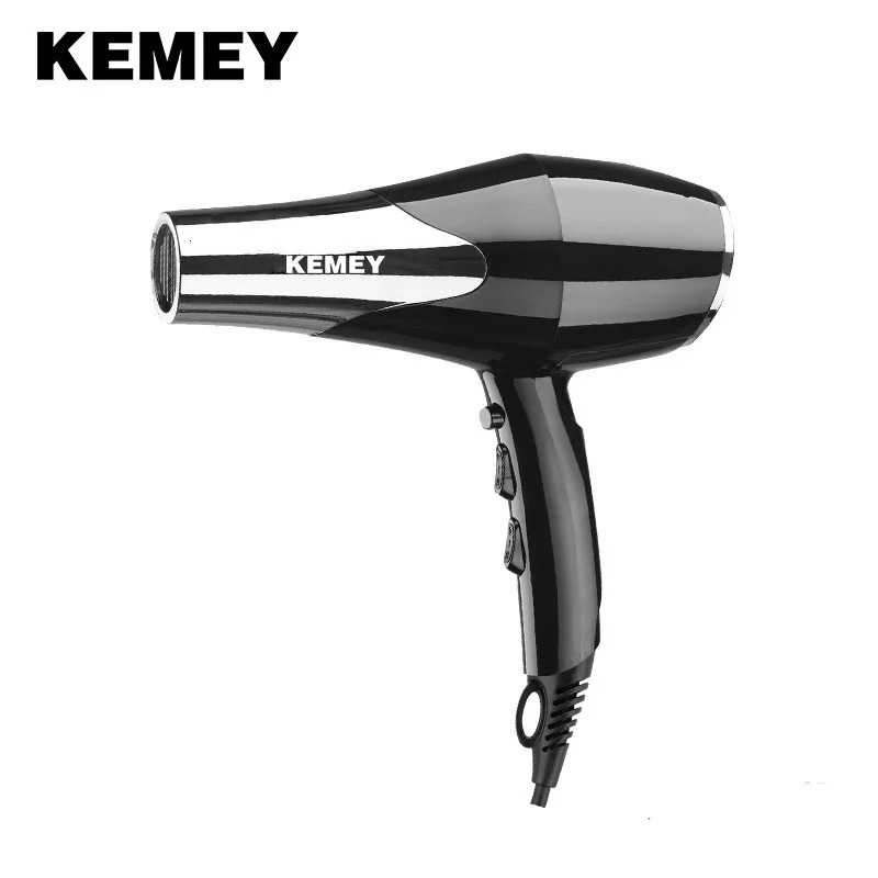 Kemei 3000 Watt Full Size Pro Hair Dryer Professional Salon Blow Dryer with Concentrator Nozzle Attachments 3 Speeds fast Dry 241009