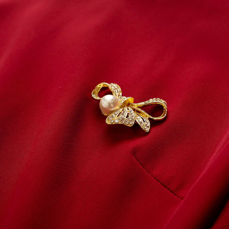 Wine Red 2024 Summer New Mid length Waist Slimming Ruffle Edge Banquet Dress for Women