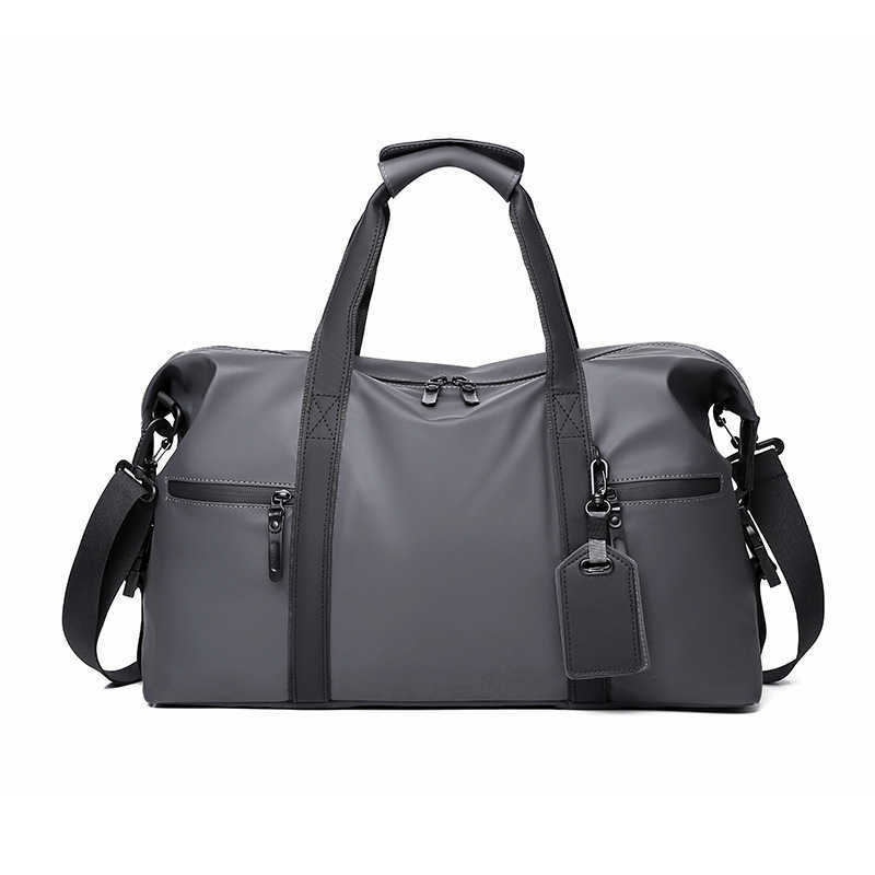 Live streaming hot item travel bag, men's business travel handbag, large capacity short distance travel sports and fitness bag, printable 241015