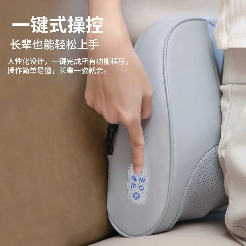 Cervical spinal massage electric shoulder and neck massagers car and home pads leg and waist massagers with thermal plug models W240819