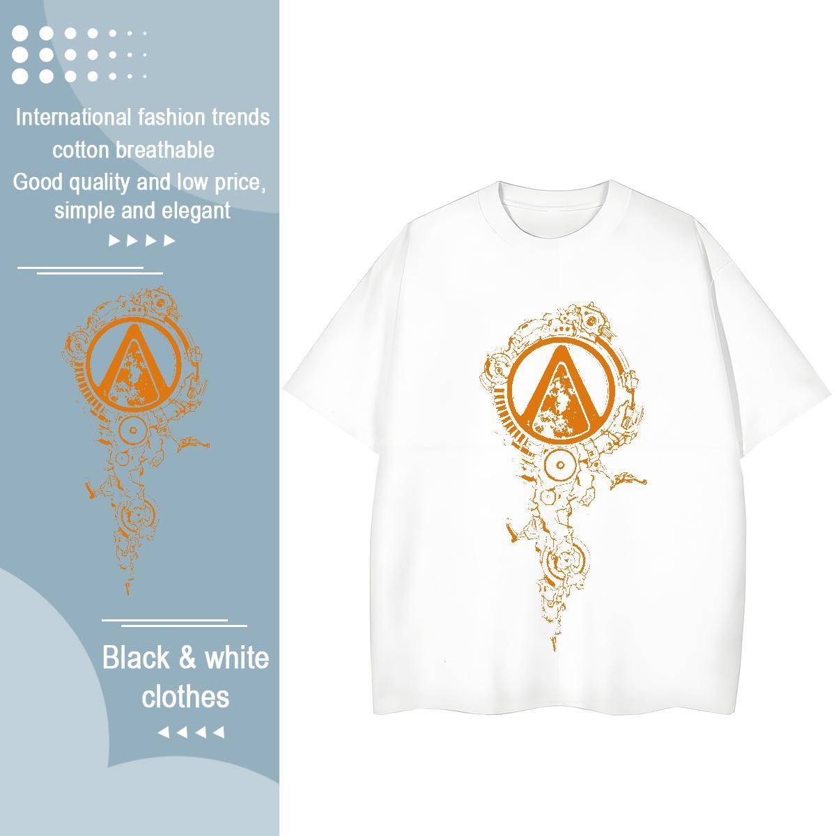 Classic T shirt 230g 100% Cotton Breathable Crew Neck Home Outdoor eye of the devil Womens Tshirts Comfortable Custom Print Oversized Top Shirts