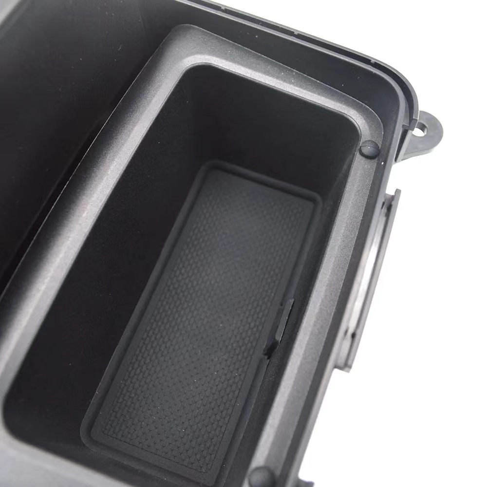 Central Control Lacquer Black Decorative Panel Storage Box Miscellaneous Box For Audi A4 B9 A5 Q5