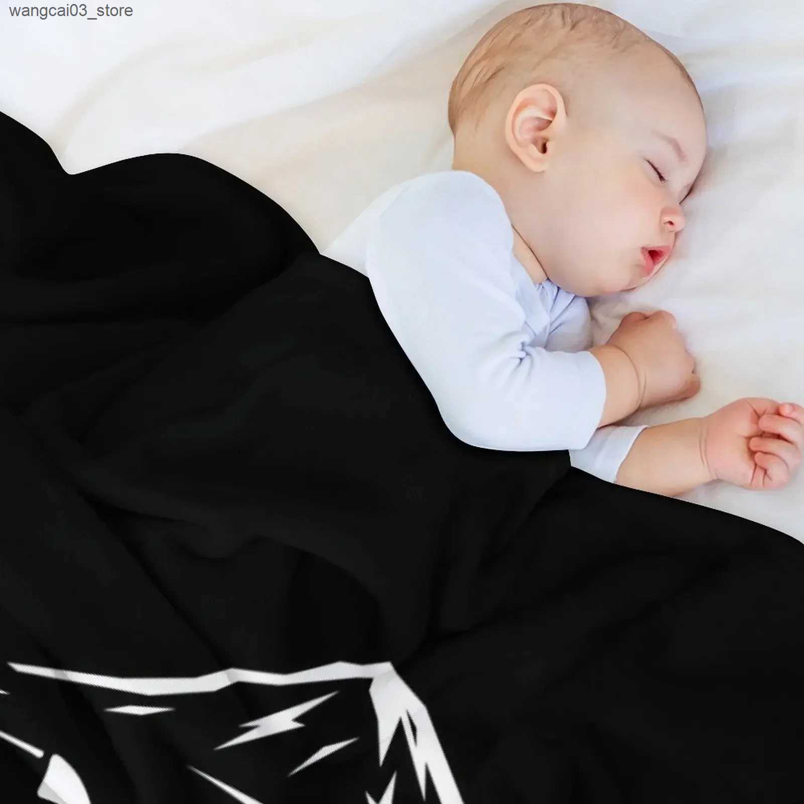 Blankets Swaddling JDM Touge R33 Design Throw Blanket for winter blankets ands Luxury St blankets and throws Blankets L240910