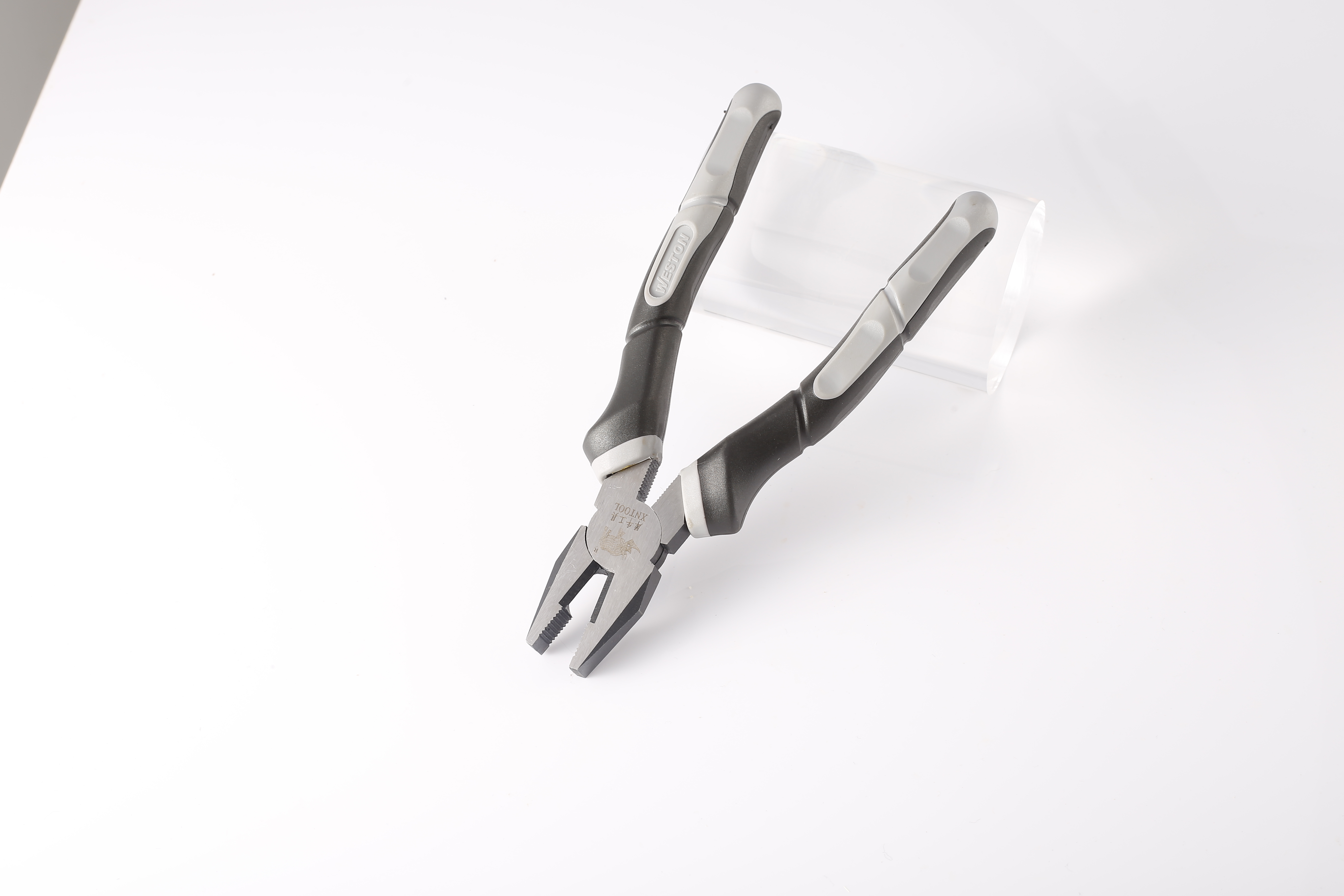 Bamboo handle Japanese pliers, wire pliers pointed nose fishing pliers slanted mouth