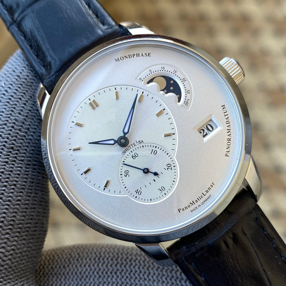 Pano Matic Lunar 1-90-02-42-32-05 5A Quality 1to1 SuperClone Apsf Factory 40mm Mens Watches Automatic Mechanical Movement Watch