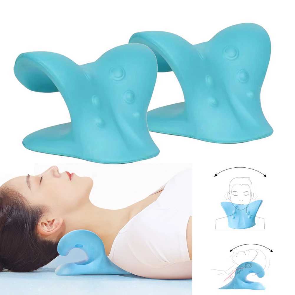 Cervical spine massage pillow conforms to ergonomics U-shaped pillow gravity finger pressure Cervical massage head and neck shoulder relaxation W24081