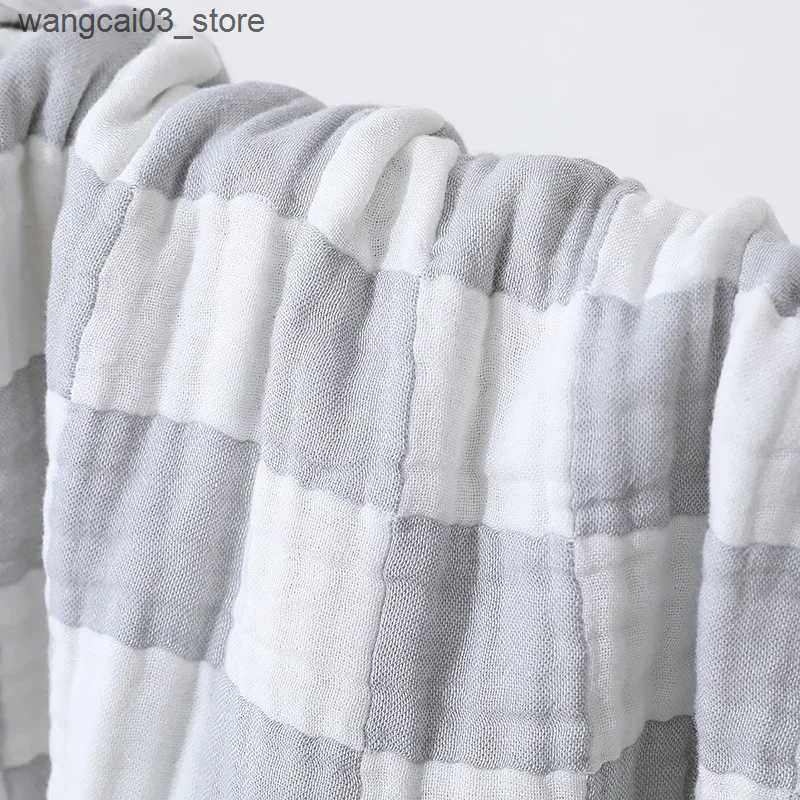 Blankets Swaddling Bamboo Muslin Blanket 6 Layer Gauze Cotton Receiving Blankets Soft Baby Swaddle Wrap Blanket Bed Blankets Baby Born Bath Towel L240