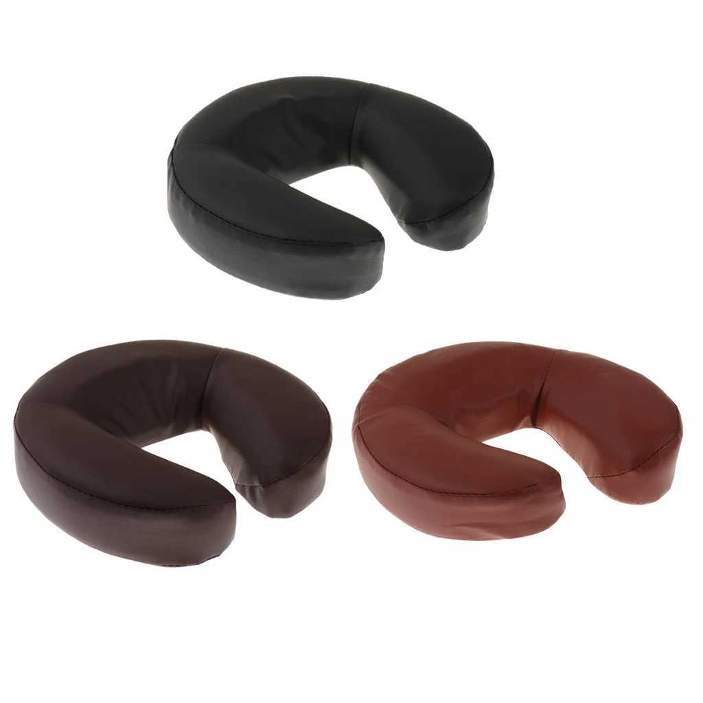 Soft Spa Massage Table Chair foam Face Rest Neck Headrest Pad for Massage Acupuncture Table Bed -27x28x6cm W240819