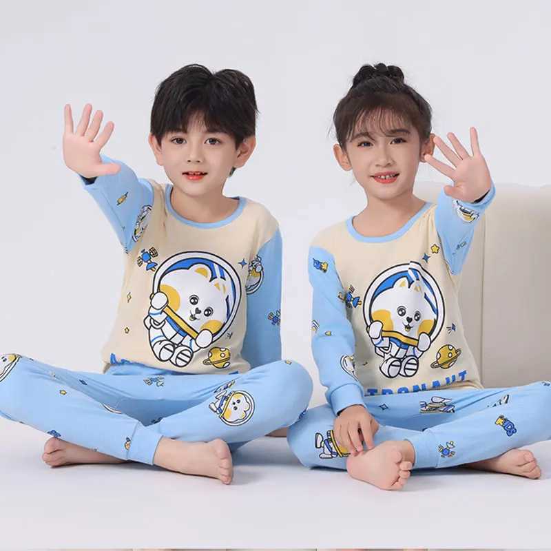 Pajamas s Pajamas for Boys 2 3 4 5 6 7 8 9 10 11 12 14 15 Years Cotton Sleepwear Set Dinosaur Pyjamas Green Children Pijamas Clothing S2410127