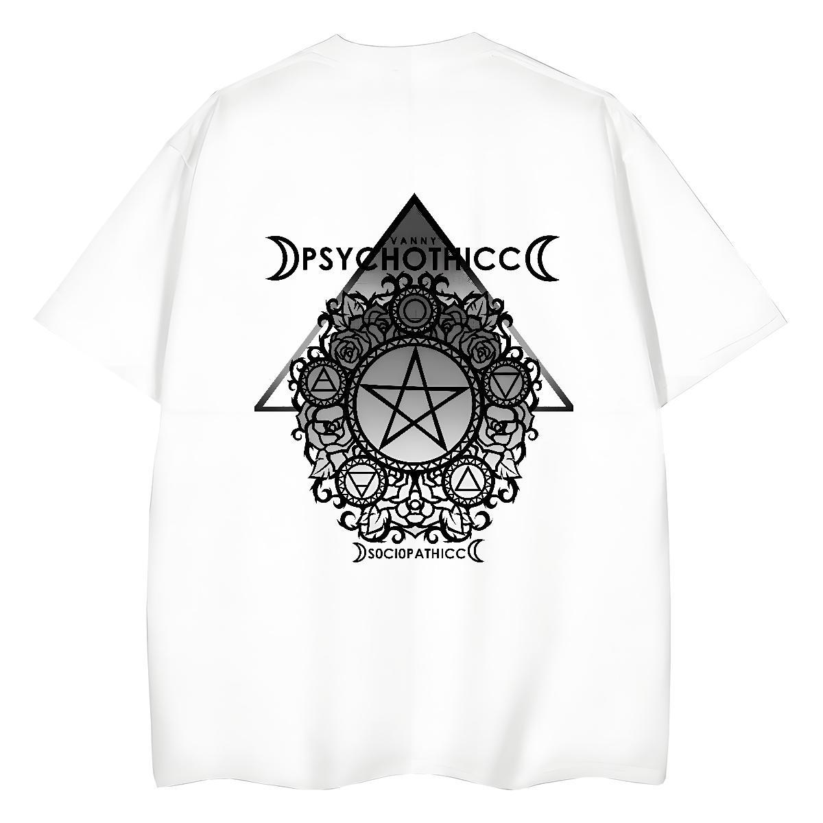 Designer Women T Shirts 230g 100% Cotton Round Neck Short Sleeve Street eye of the devil Woman Tshirt Designer Nice Cartoon Printing L-4XL Tees Shirts