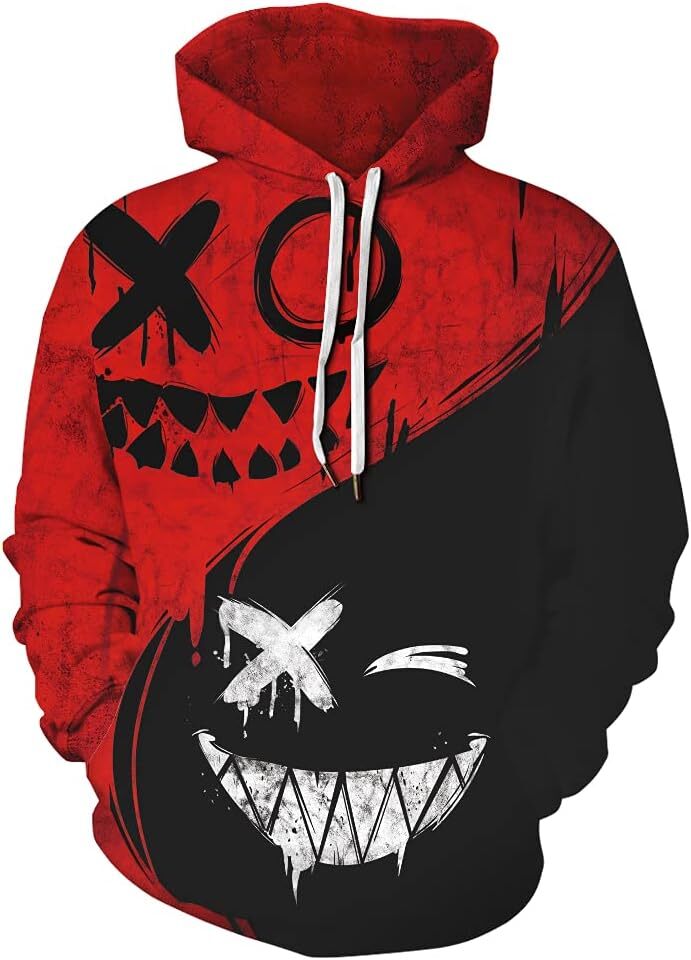 Hoodie for Mens Womens Unisex 3D Novelty Hoodies Graphic PrintPockets Graphic Hoodies sweatshirt Pullover Long Sleeve trend