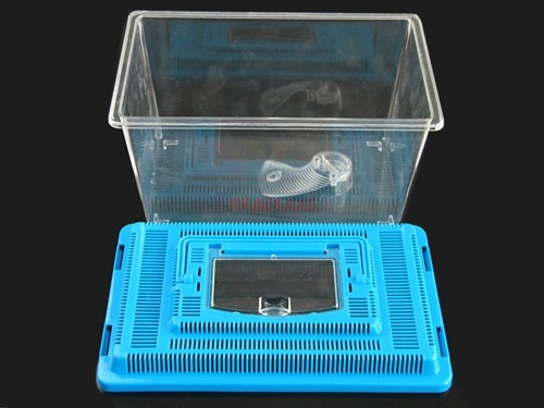 Large portable transparent living room desk, goldfish tank, turtle tank, breeding box, fighting fish box, enclosed pet box