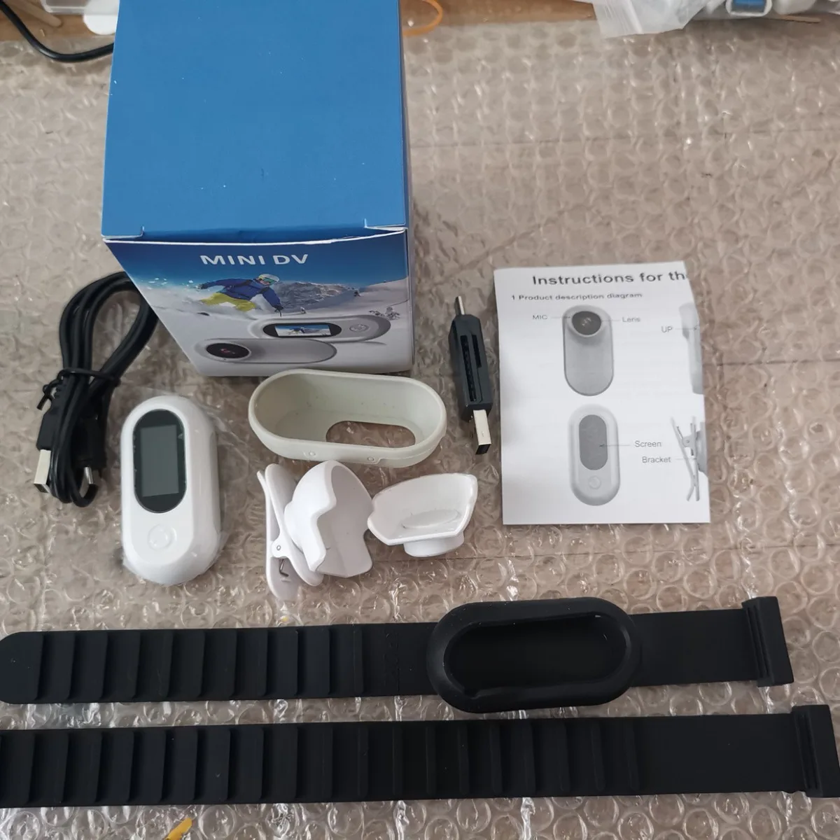 Wireless Collar Camera HD 1080P No WiFi Needed Dog Cat Pet Camera Collar Nanny Camera Video Records for Cats Dogs Birthday Gift