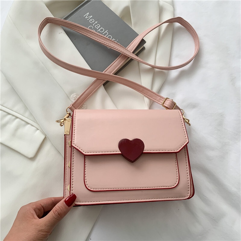 This year's popular new small square fashionable and simple shoulder bags, casual crossbody bags for women