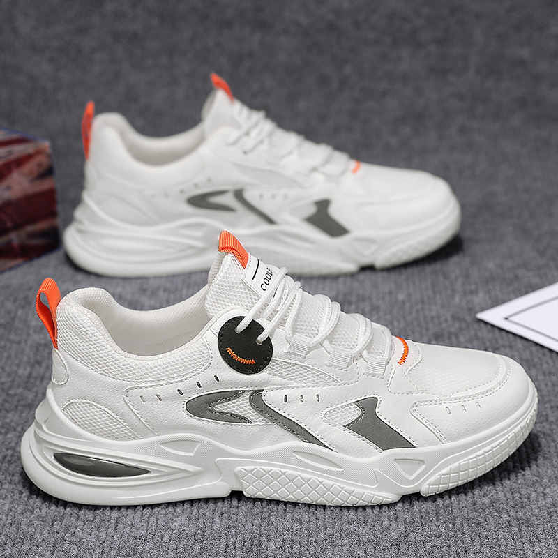 New mesh patchwork dad for summer Korean version versatile casual men's breathable thick soled youth sports shoes