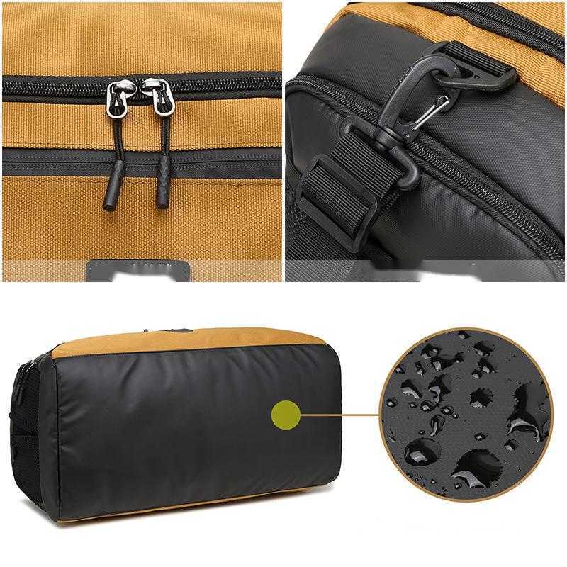 dry wet separation fitness bag, men's multifunctional large capacity sports travel bag, men's carry on luggage bag 241015
